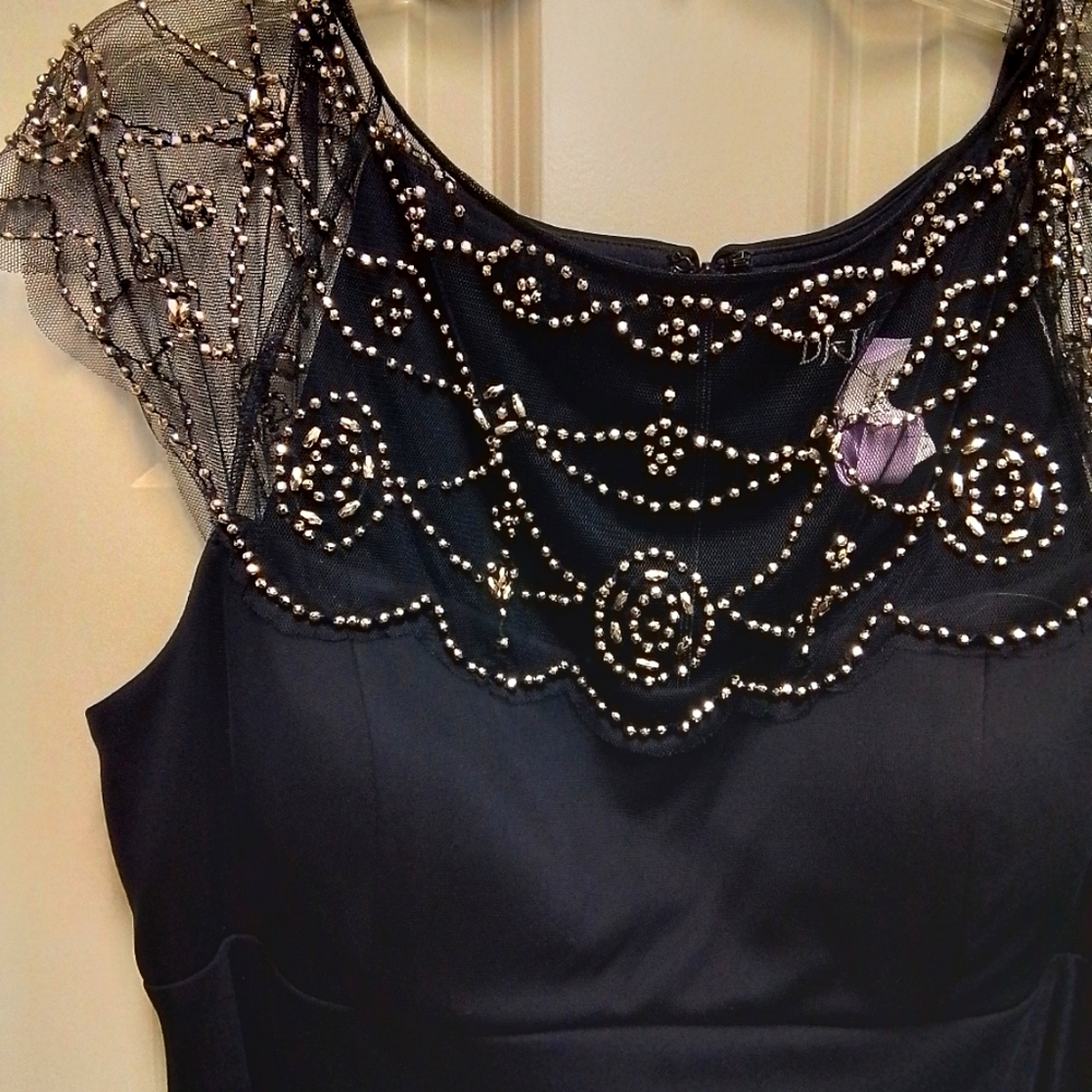 DJ Jaz Navy Blue Dress Size 16